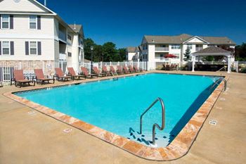 Resort swimming pool and sundeck